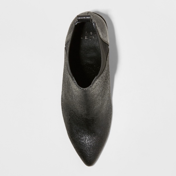 A New Day Nikita Metallic Pointed Boots Black - Picture 3 of 7